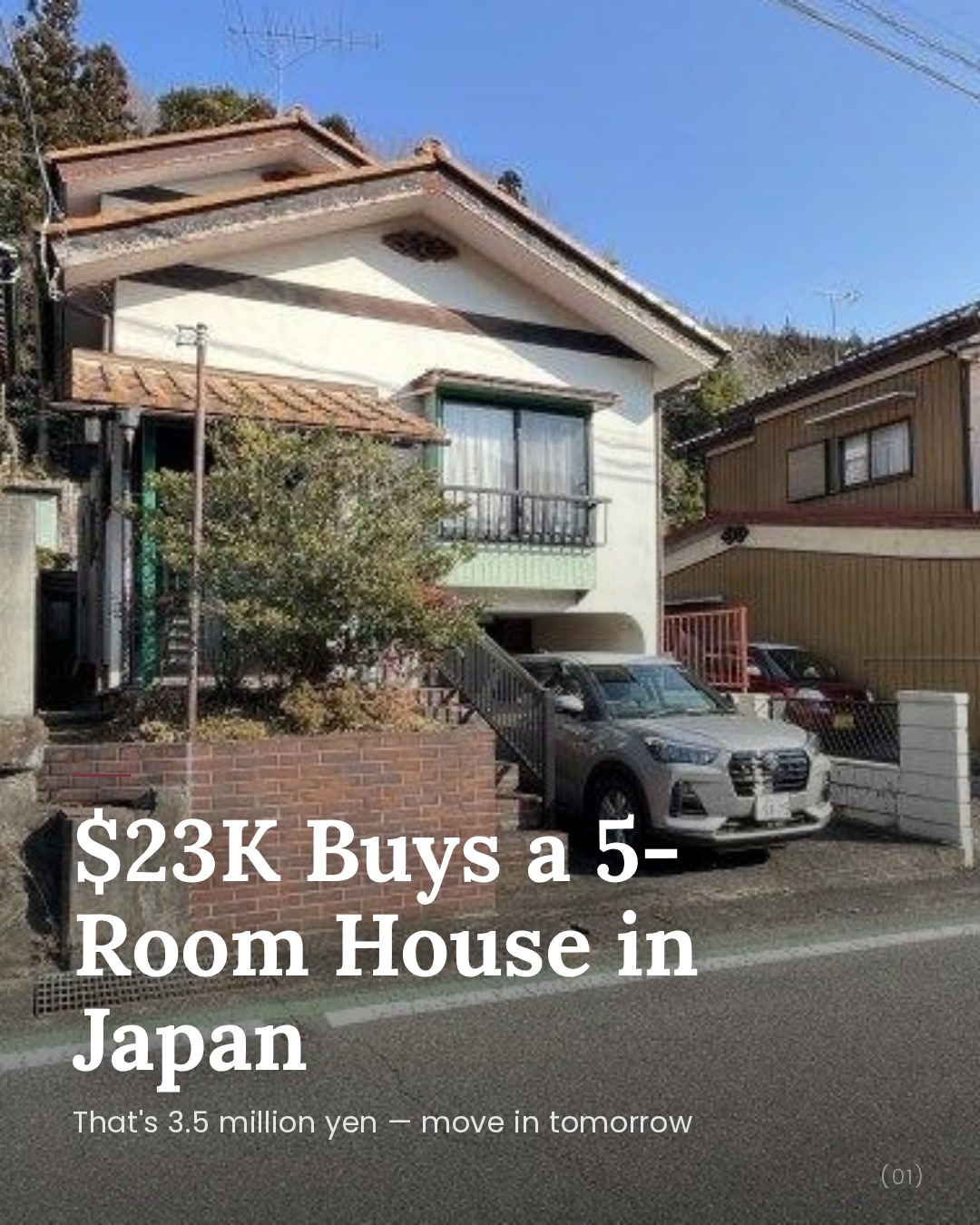 Matsushida Town, Yokokawa (Yokokawa Station) – ¥3.5 Million