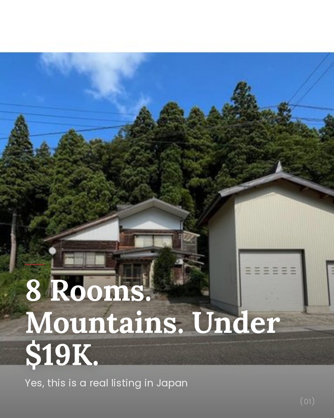 ★ Countryside living property with modern exterior and practical amenities ★